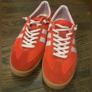 Steve Madden Verdict sneakers, size 7, red